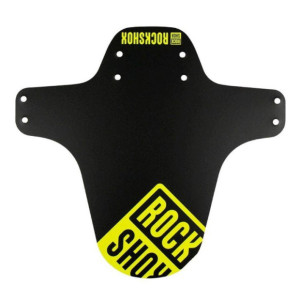 Rockshox MTB Front Mudguard Black / Yellow Logo