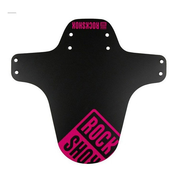 Rockshox MTB Front Mudguard Black / Magenta Logo