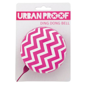 Urban Proof Ding Dong Bike Bell Ø8cm Rafters Pink/White
