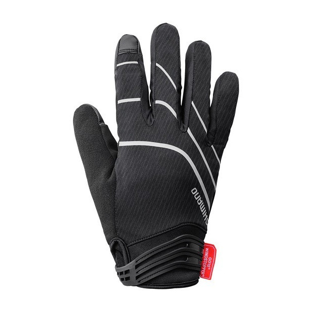 Shimano Windstopper Insulated Winter Gloves - Black