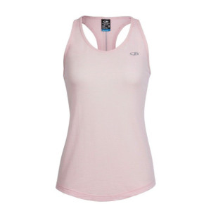 Icebreaker Comet Lite Singlet Baselayer - Pink