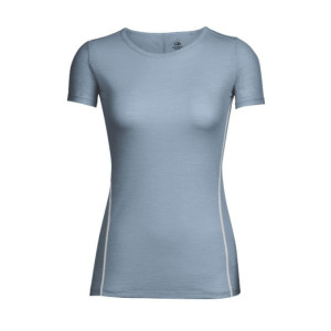 Icebreaker Aero SS Crewe Baselayer - Grey