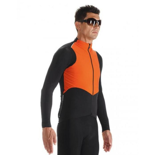 Assos TiburuGiletEquipe Vest - Orange/Black