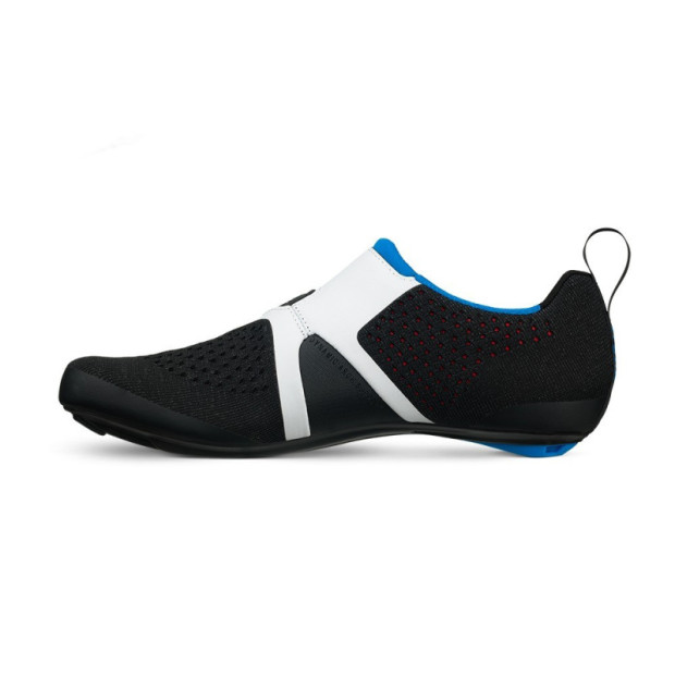 Fizik Transiro R1 Knit Triathlon Shoes - Black / White