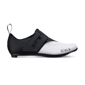 Fizik Transiro R4 Powerstrap Triathlon Shoes - Black / White
