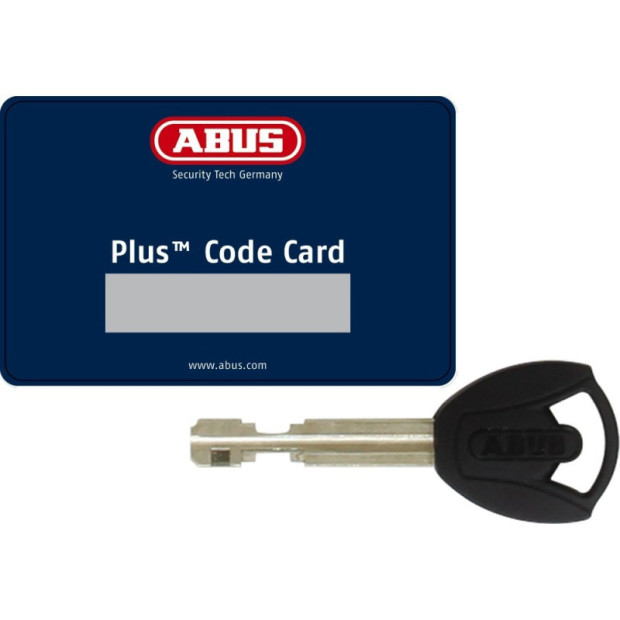 Abus Bordo Big Alarm 6000A/120 Black Folding Lock - 120 cm