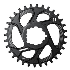 SRAM X-Sync Direct Mount Chainring Offset 6 mm Alu