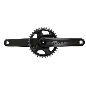  Sram Force D1 GXP Mono 40T GXP Carbon Crankset Black 12S