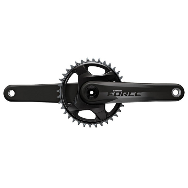  Sram Force D1 Cannondale Ai Mono 40T Carbon Crankset Black 12S