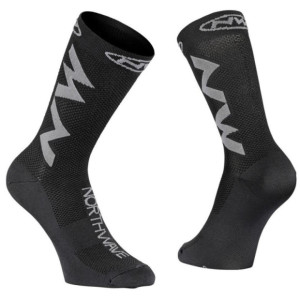 Northwave Extreme Air High Socks Black/Grey