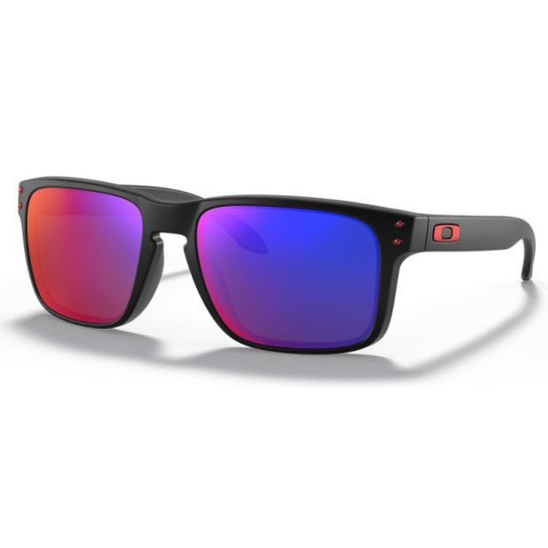 Oakley Holbrook Matte Black Glasses - Positive Red Iridium