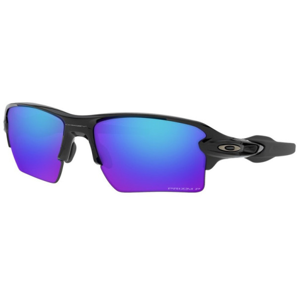 Oakley Flak 2.0 XL Polished Black Sunglasses - Prizm Sapphire Polarized