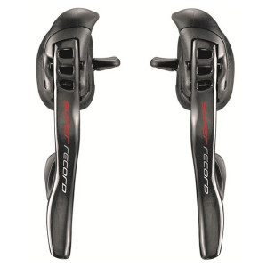 Pair of Campagnolo Super Record Ergopower Shift/Brake Levers 2x12S
