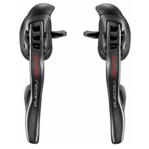 Pair of Campagnolo Super Record Ergopower EPS Shift/Brake Levers 2x12S
