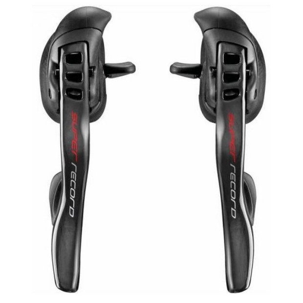 Pair of Campagnolo Super Record Ergopower EPS Shift/Brake Levers 2x12S