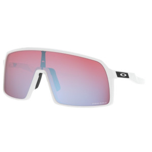 Oakley Sutro Sunglasses Polished White - Prizm Snow Sapphire