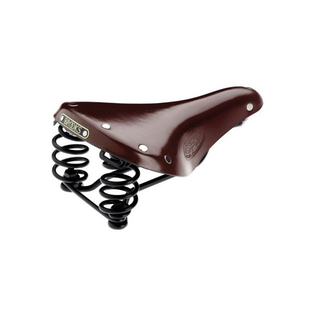 Brooks Flyer Short Women Saddle  - 176x242 mm - Brown