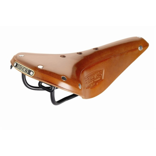 Brooks B17 Narrow Classic Leather Saddle - Honey