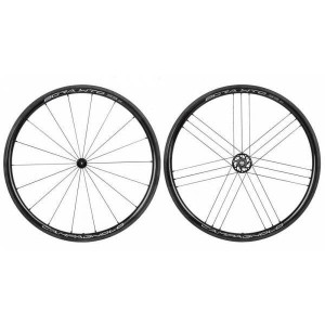 Campagnolo Bora WTO 33 Pads Wheelset 2-Way Fit Cassette Body Campagnolo Bright