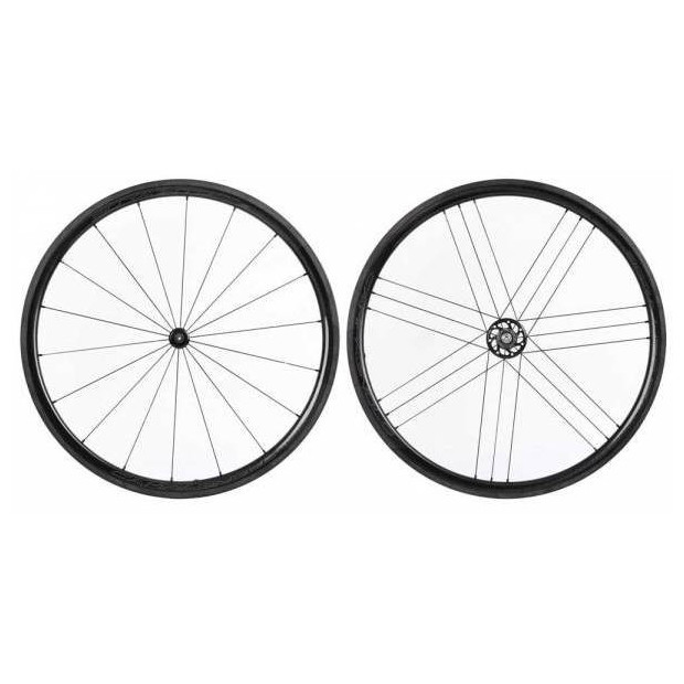 Campagnolo WTO 33 Pads Wheelset 2-Way Fit Cassette Body Campagnolo Dark Label