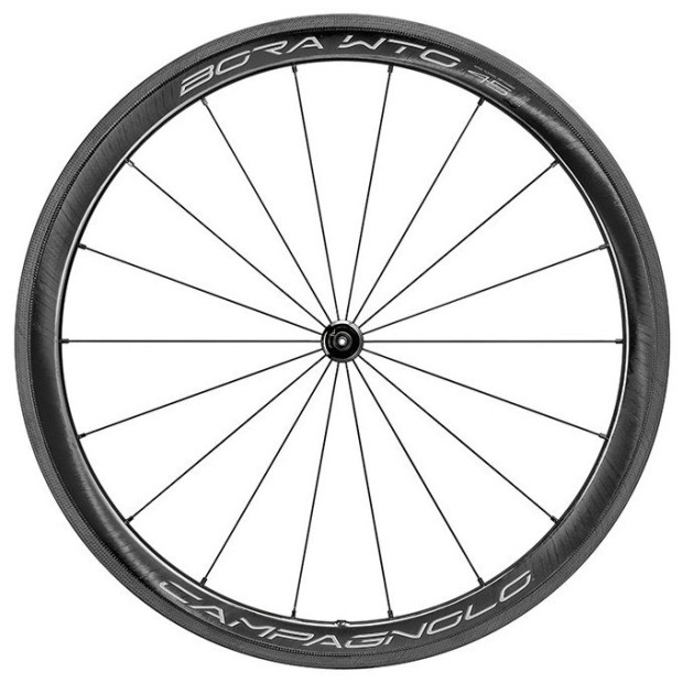 Campagnolo Bora WTO 45 Pads Front Wheel 2-Way Fit Bright