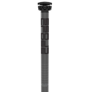 Deda Elementi Mud Cross - 0 mm - Full Carbon Seatpost - 27.2x400 mm - Black