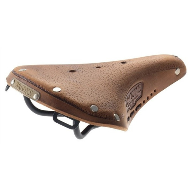 Brooks B17 Short AGED Leather Women Saddle - Brown