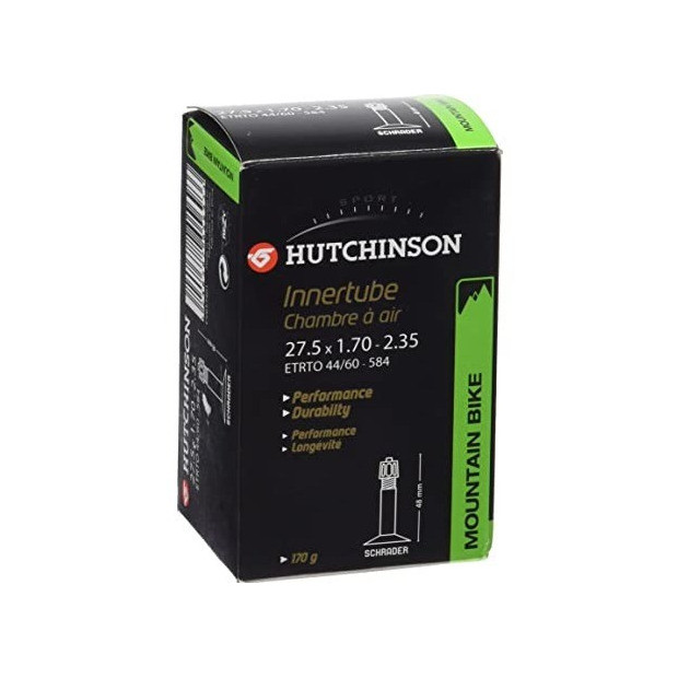 Hutchinson Standard Innertube 27.5x27.5x1.70/2.35 - Schrader 48mm