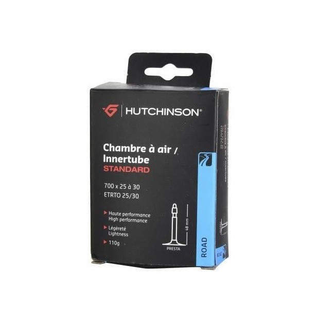 Hutchinson Standard Innertube 700x25/30 - Presta 48mm