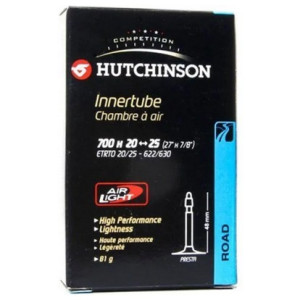 Hutchinson Air Light Inner Tube 700x20/25 Presta 48 mm