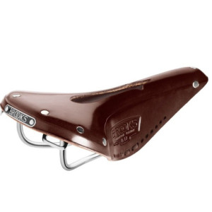 Brooks B17 Carved Imperial Men Saddle - 175x275 mm - Brown