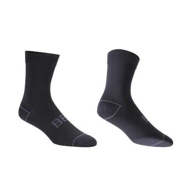 BBB HighFeet 2.0 Summer Sock Black 160mm