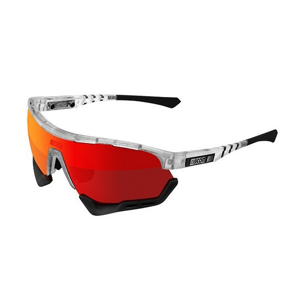 Scicon Aerotech Glasses Frozen Matt SCN-PP Red Multi-reflective Lens