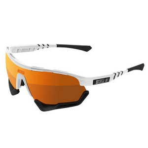 Scicon Aerotech Glasses White SCN-PP Bronze Multi-Reflective Lens