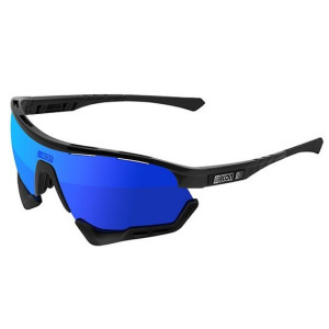 Scicon Aerotech Glasses Black SCN-PP Blue Multi-Reflective Lens
