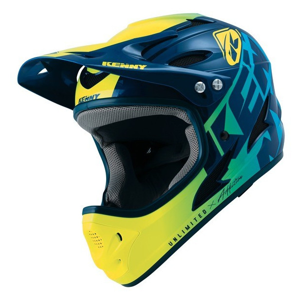 Kenny Downhill Graphic Full-Face Helmet Navy