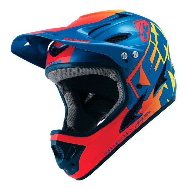 Kenny Downhill Graphic Full-Face Helmet candy Blue