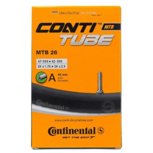 Continental MTB Inner Tube 1.75/2.5x26" Schrader Valve 40mm