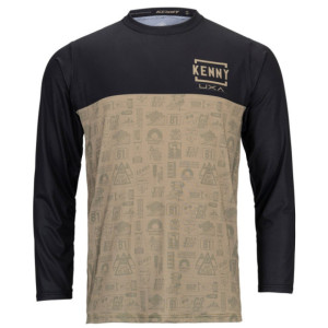 Kenny Charger Long Sleeves Enduro Jersey Khaki
