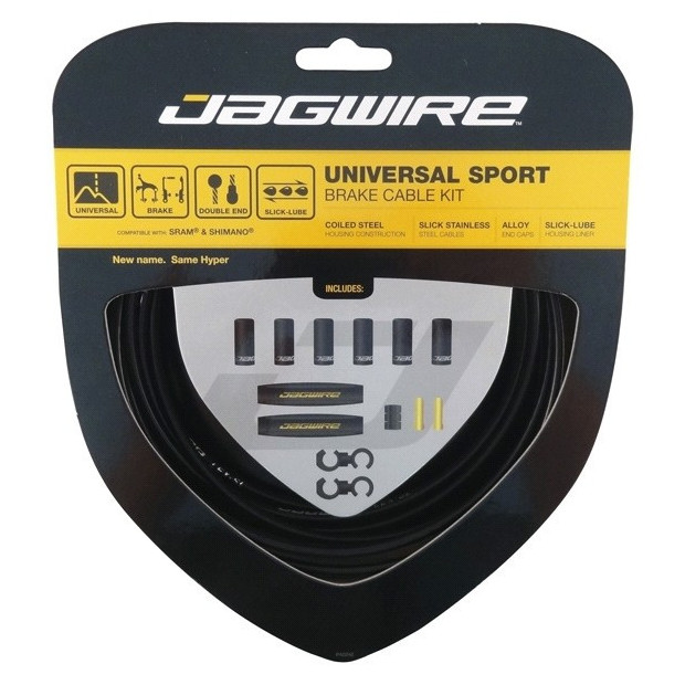 Brake Cable Kit Jagwire Universal sport -  Black UCK400