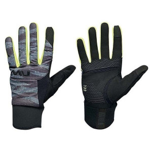 Northwave Fast Gel Winter Gloves Grey/Yellow