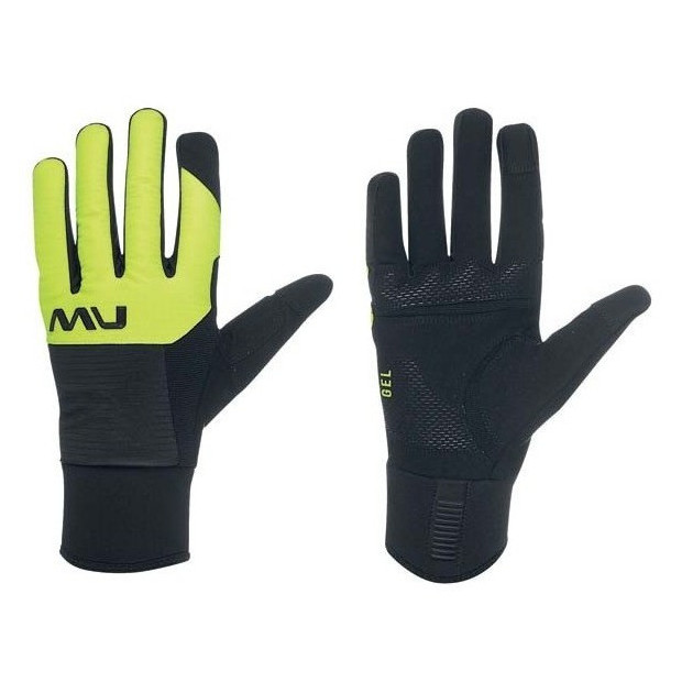 Northwave Fast Gel Winter Gloves Black/Yellow