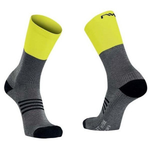 Northwave Extreme Pro Winter Socks Grey/Yellow