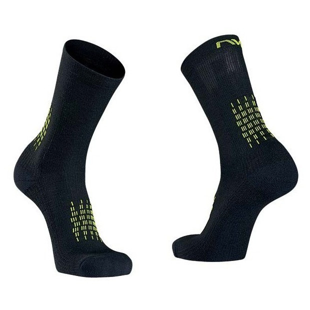 Northwave Fast Winter Winter Socks Black/Yellow