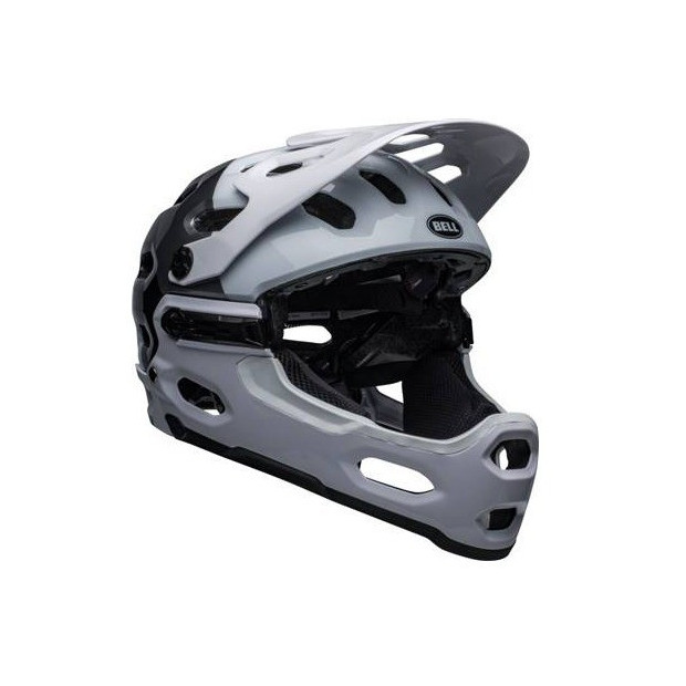 Bell Super 3R Helmet White/Black