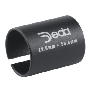 Deda Elementi AlloySleeve stem adapter for passage from 28.6mm to 25.4mm