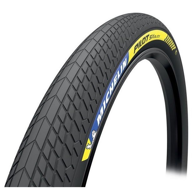 Michelin Pilot SX Slick Racing Line BMX Tyre Tubeless Ready 20x1.70" (44-406)