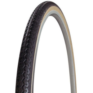 Michelin Worldtour City Tyre Rigid Beads 700x35C (35-622) Black/Beige