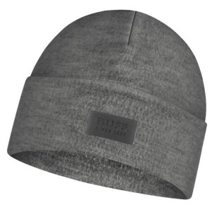 Buff Merino Fleece Hat - Grey