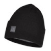 Buff Crossknit Solid Hat - Black